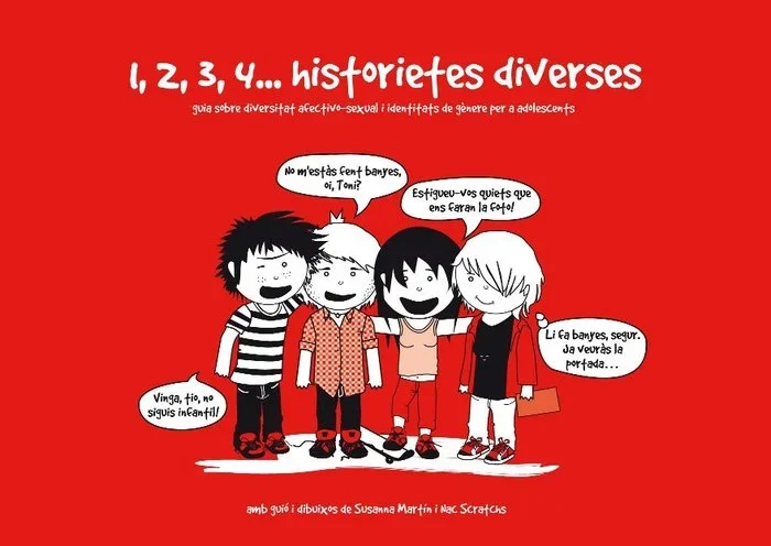 1, 2, 3, 4: Historietes Diversos - Cómic Infantil en Catalán