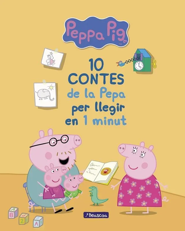 10 contes de la Pepa per llegir en 1 minut (Un conte de La Porqueta Pepa) - Cuentos Cortos