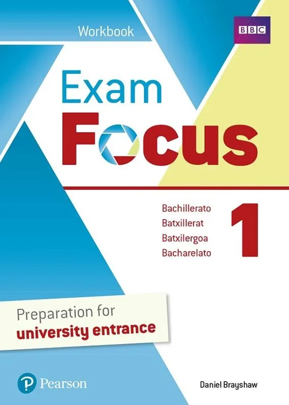 1º Bachillerato Exam Focus 1 Workbook Print & Digital Interactive Workbook Access Code - Material Educativo