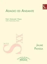 Adagio ed Andante - Partitura musical clásica para piano