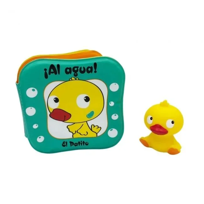 ¡Al Agua! El Patito: Libro Infantil Interactivo y Primeros Pasos