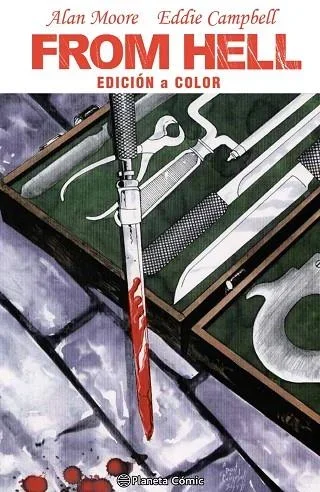 Alan Moore - From Hell Edición a Color, Novela Gráfica Terror