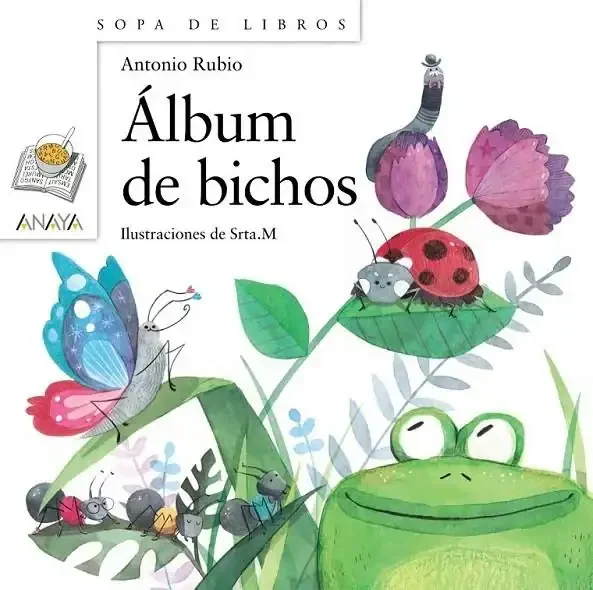 Álbum de Bichos - Libro Ilustrado para Niños sobre Insectos