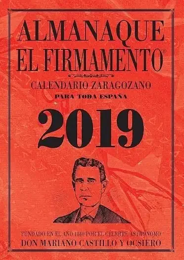 Almanaque El Firmamento 2019 Zaragozano - Guía Astronómica Local