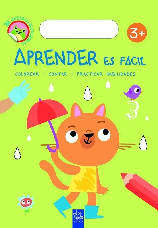 Aprender es fácil +3 - Material Didáctico de Estimulación Temprana