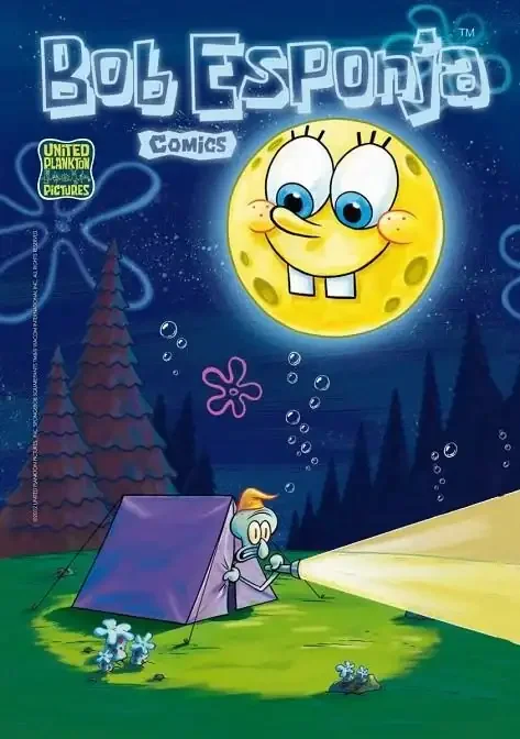 Aullidos en la Noche (Bob Esponja. Cómics 9) - Libro de Historietas Infantil