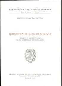 Biblioteca de Juan de Segovia - Historia Medieval y Teología