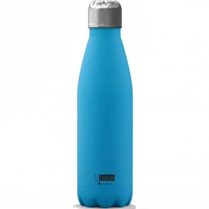Botella Térmica 500 ml Blue - Termo de Acero Inoxidable Portátil