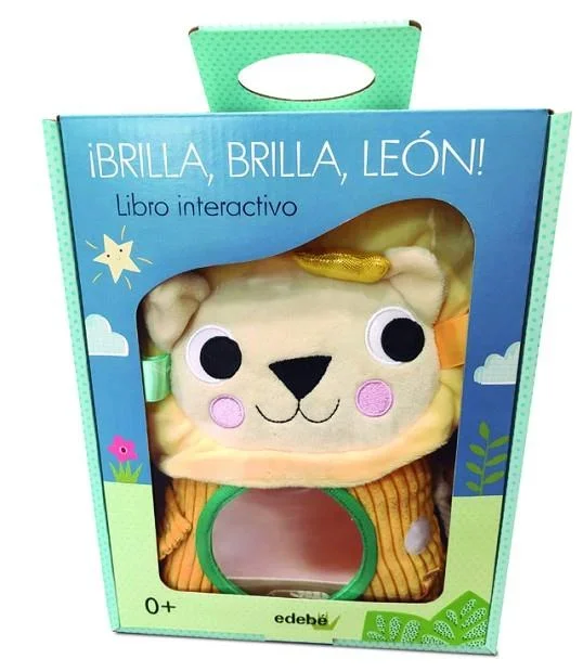 ¡Brilla, brilla, león! - Libro interactivo para bebés y niños pequeños