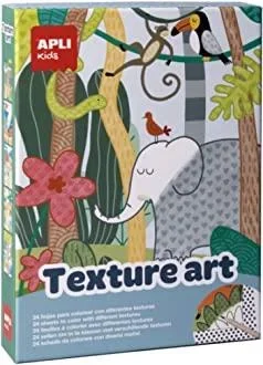 Caja Juego Colorear Texture Art Apli Kids 18506 - Set de Arte Infantil