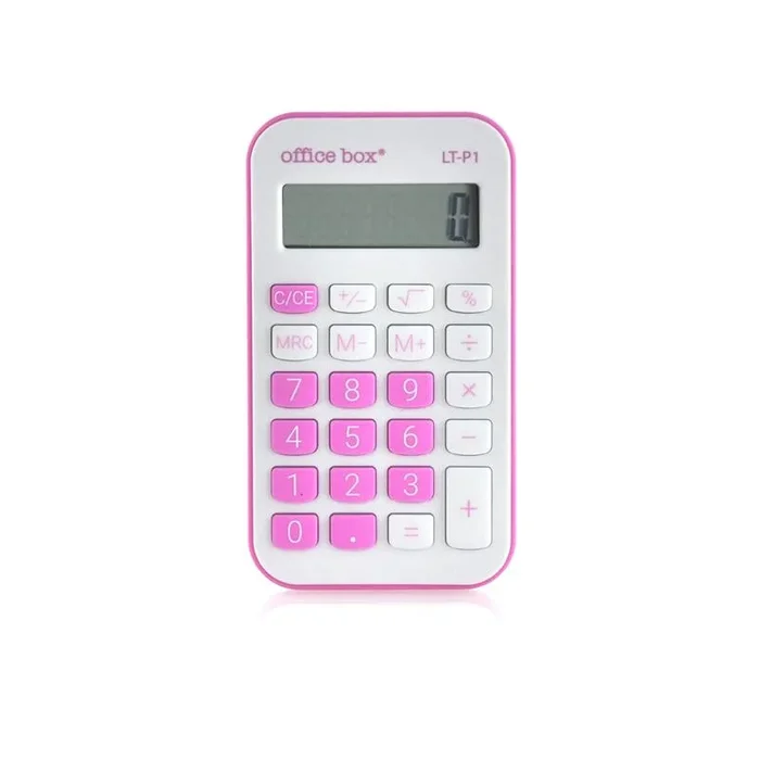 Calculadora Casio Pocket Office Box LT-P143 Rosa - Funciones Básicas