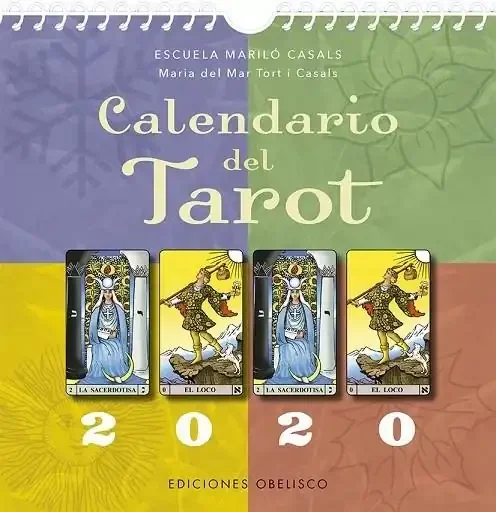 Calendario sobremesa del Tarot 2020 - Guía diaria de cartas y predicciones