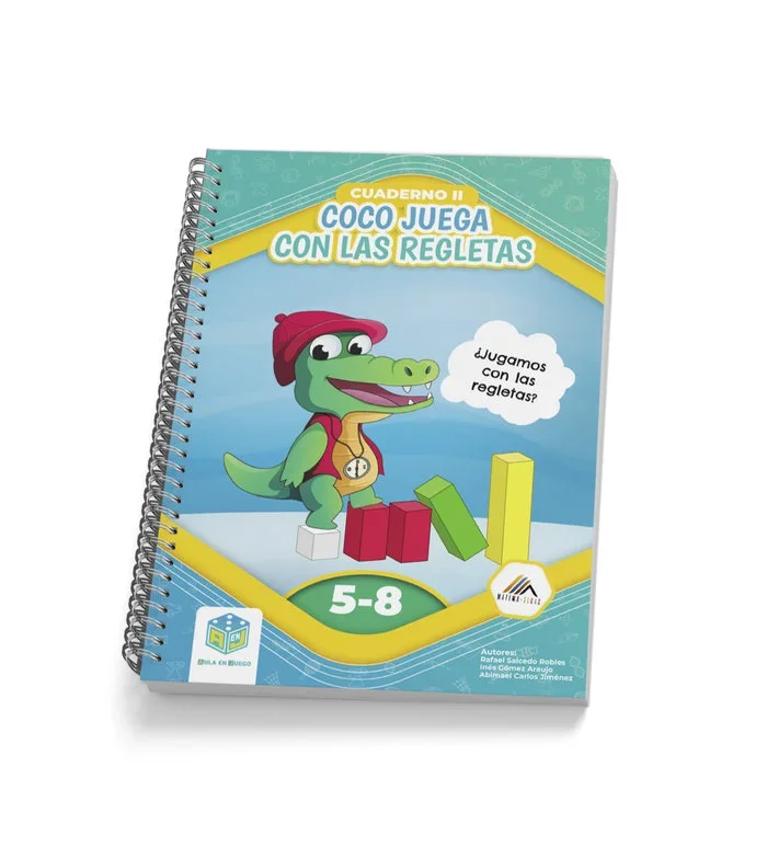 Coco Juega con las Regletas II - Material Didáctico Matemático Montessori