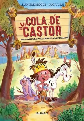 Cola de Castor - Cuento infantil ilustrado