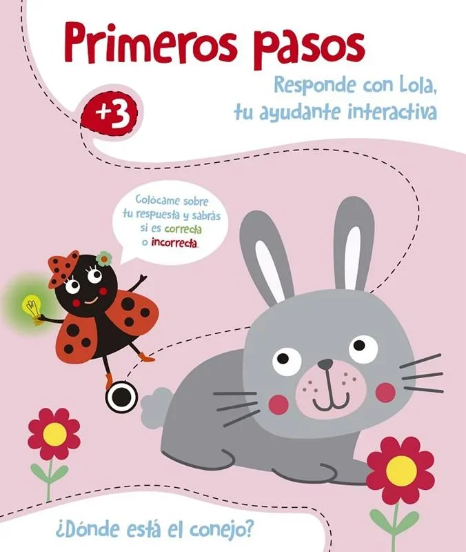 ¿Dónde está el conejo? - Libro Interactivo Infantil con Solapas