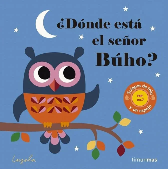 ¿Dónde está el señor Búho? Texturas - Libro Sensorial para Bebés
