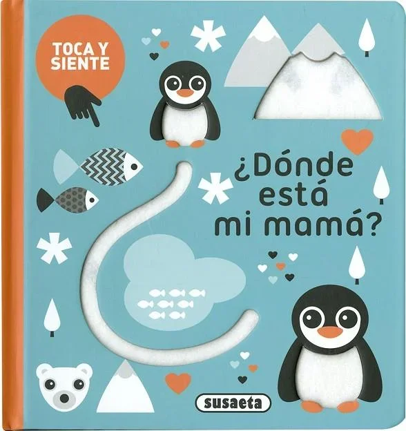 ¿Dónde está mi mamá? - Libro interactivo con solapas para bebés y toddlers