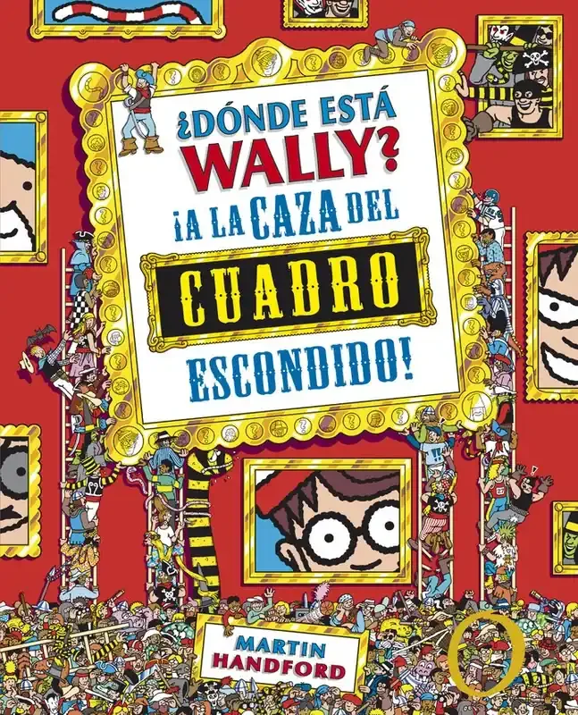 ¿Dónde está Wally? A la caza del cuadro escondido - Libro de actividades infantil