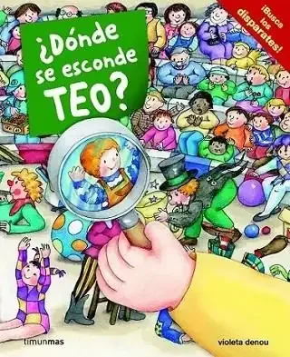 ¿Dónde se esconde Teo? - Libro interactivo de búsqueda para niños