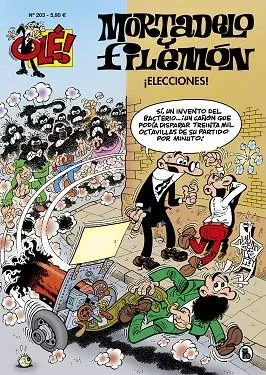 ¡Elecciones! (Olé! Mortadelo 203) - Cómic Humorístico Mortadelo y Filemón