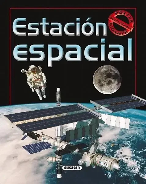 Estación Espacial – Póster Gigante Desplegable Educativo