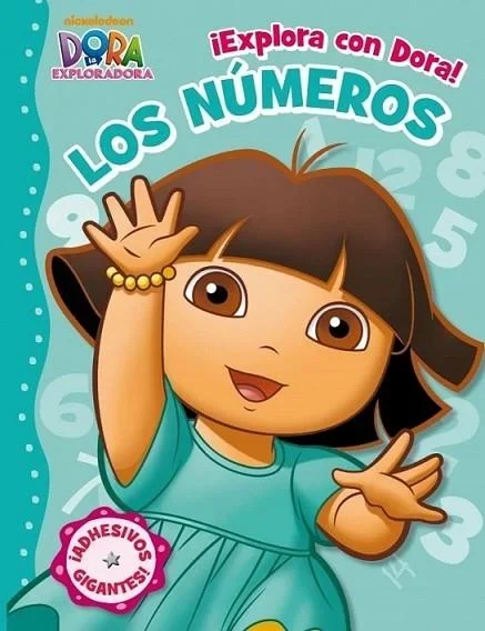 Explora con Dora los Números - Libro Interactivo Infantil de Matemáticas