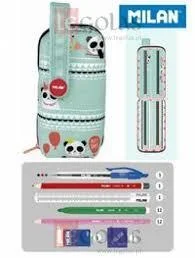 Handly Milan Multipencilcase Verde, Party Time - Estuche Escolar