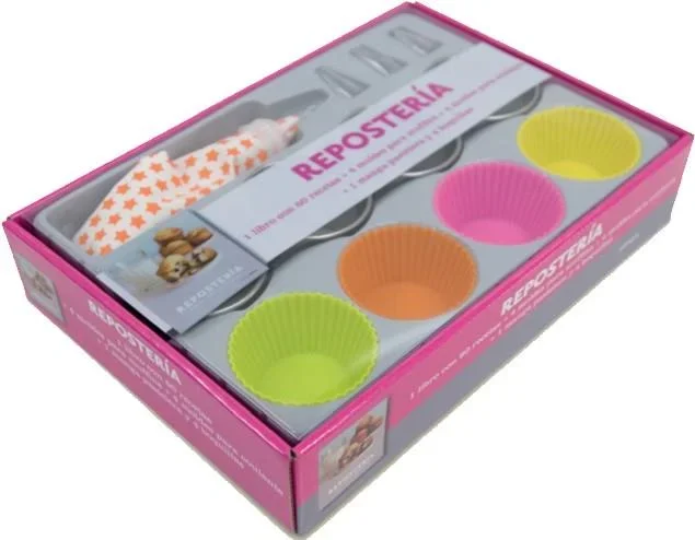 Kit de Repostería - Set Completo para Hornear y Decorar Pasteles