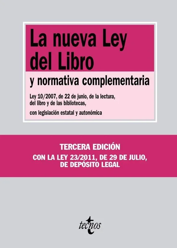 La Nueva Ley del Libro - Normativa Editorial y Legal Actualizada