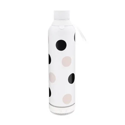 Lovely Ice Dots - Botella de Agua 600ml con Altavoz Bluetooth Integrado
