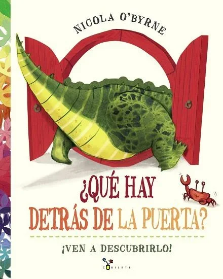 ¿Qué hay detrás de la puerta? - Libro Interactivo con Solapas para Bebés