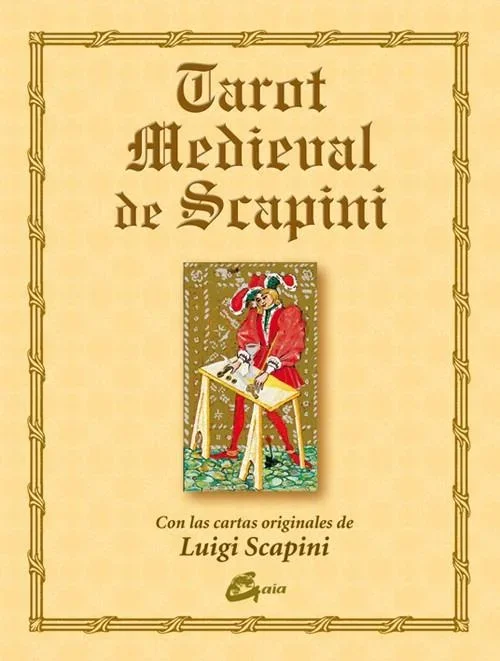 Tarot Medieval de Scapini (Libro + Cartas) - Set de Oráculos y Magia