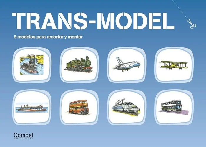 Trans-Model: Recortables - Kit de Manualidades y Modelismo para Niños