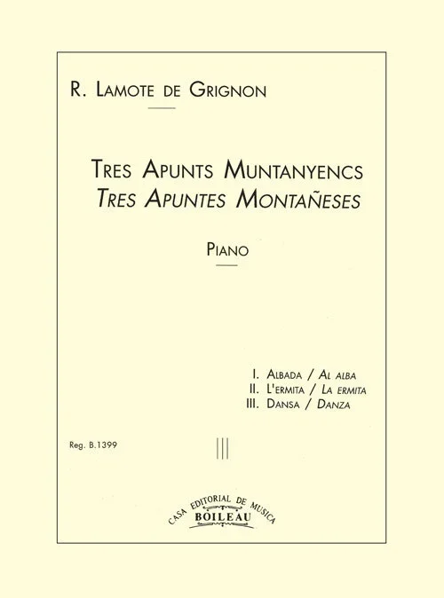 Tres Apuntes Montañeses, Ensayo Literario y Naturaleza