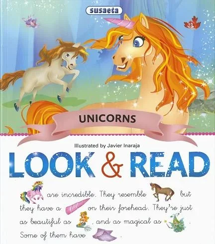 Unicorns - Libro Ilustrado de Fantasía y Mitología para Niños