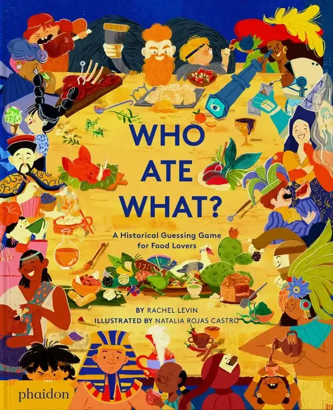 Who Ate What? Historical Guessing Game for Food Lovers - Trivia Book in English