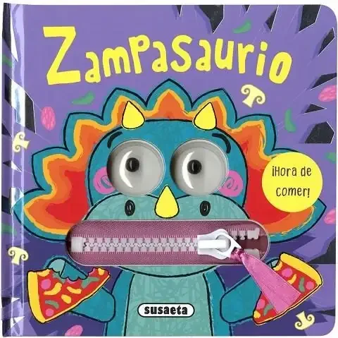 Zampasaurio - Libro Infantil Dinosauros, Cuentos Ilustrados para Niños